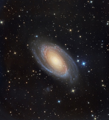 M81, galaxie spirale M81, galaxie spirale