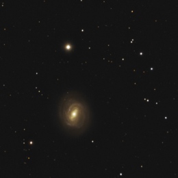M 58, galaxie spirale